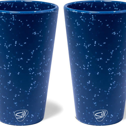 Silipint Silicone 16 oz Pint Glass Pack of 2