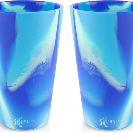 Silipint Silicone 16 oz Pint Glass Pack of 2