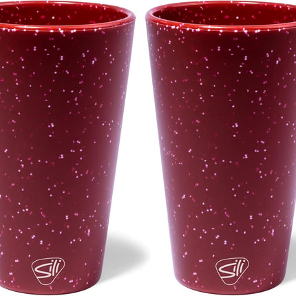 Silipint Silicone 16 oz Pint Glass Pack of 2