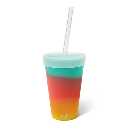 Silipint Silicone 16 oz Straw Tumbler