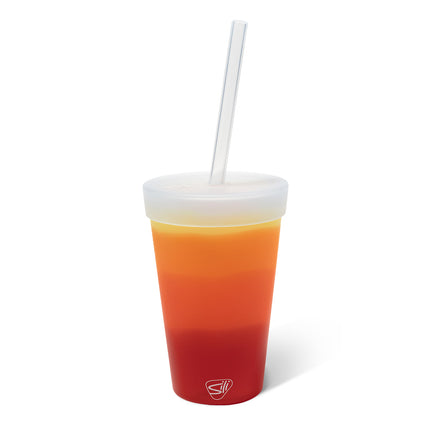 Silipint Silicone 16 oz Straw Tumbler