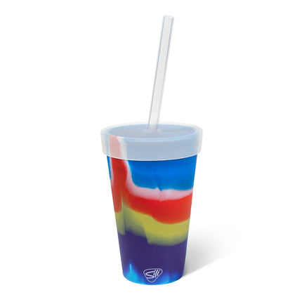 Silipint Silicone 16 oz Straw Tumbler