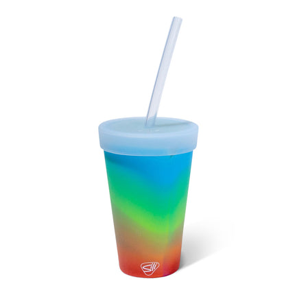 Silipint Silicone 16 oz Straw Tumbler