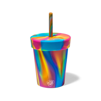 Silipint Silicone 8 oz Kids Straw Tumbler