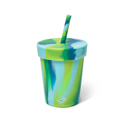 Silipint Silicone 8 oz Kids Straw Tumbler