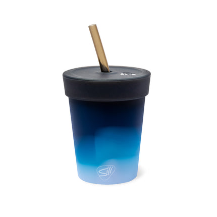 Silipint Silicone 8 oz Kids Straw Tumbler