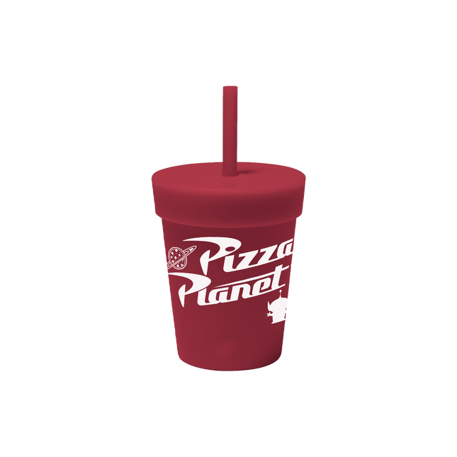 Silipint x WinCraft Officially Licensed Disney Pixar Toy Story - Silicone 8 oz Kids Straw Tumbler