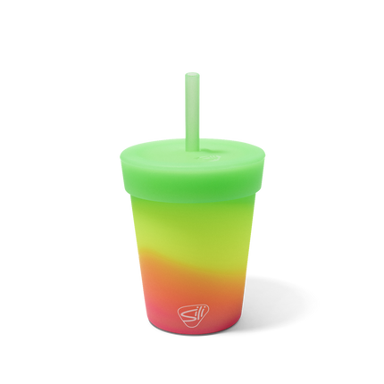 Silipint Silicone 8 oz Kids Straw Tumbler