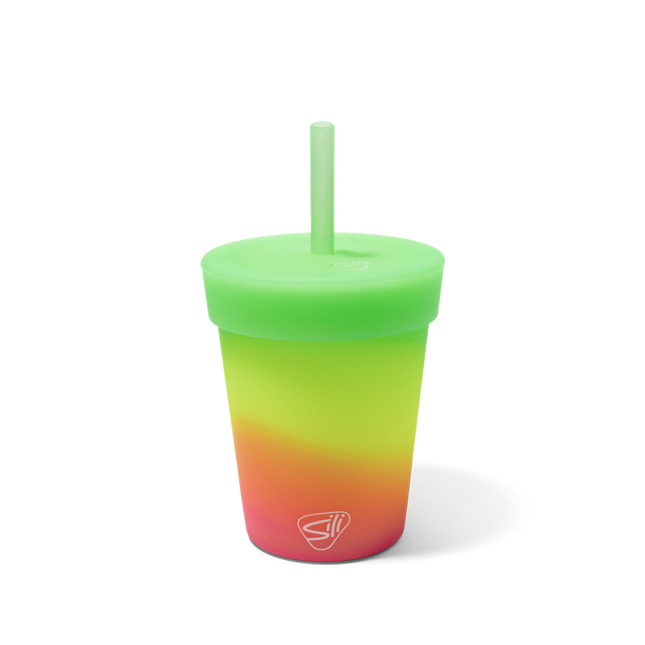 Silipint Silicone 8 oz Kids Straw Tumbler