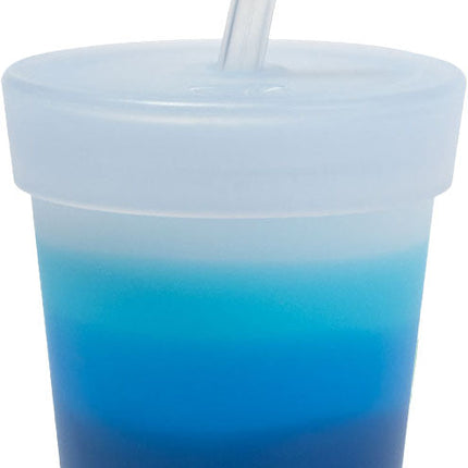 Customized Silipint Silicone 8 oz Kids Straw Tumbler
