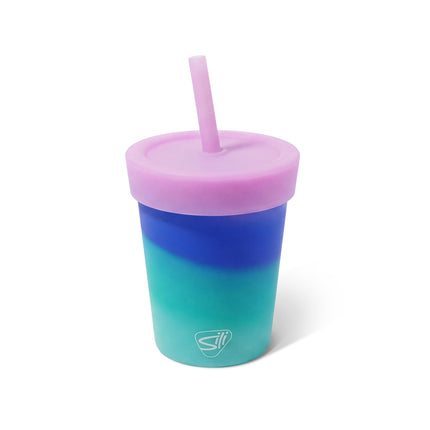 Silipint Silicone 8 oz Kids Straw Tumbler