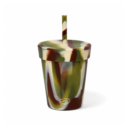 Silicone 8 oz Kids Straw Tumbler