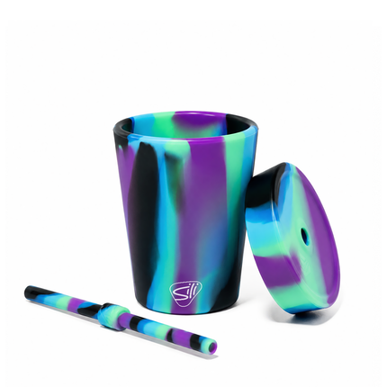 Silicone 8 oz Kids Straw Tumbler