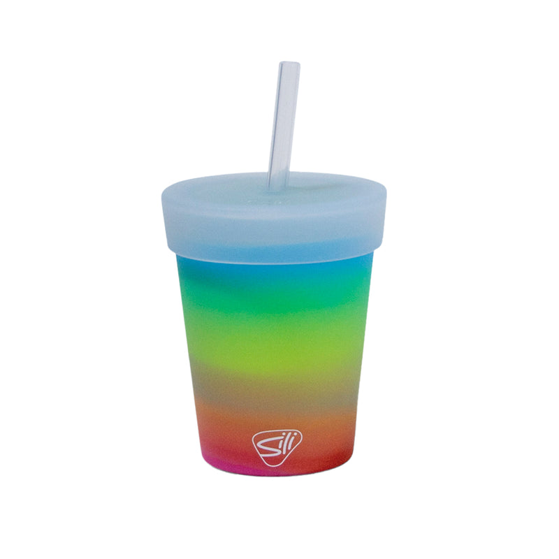 Silipint Silicone 8 oz Kids Straw Tumbler