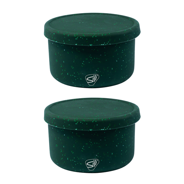Silipint Silicone 20 oz Lidded Bowl Pack of 2
