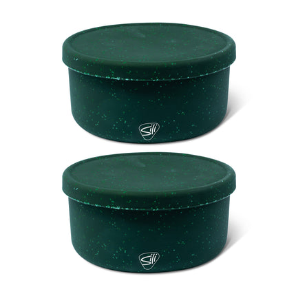 Silipint Silicone 30 oz Lidded Bowl Pack of 2