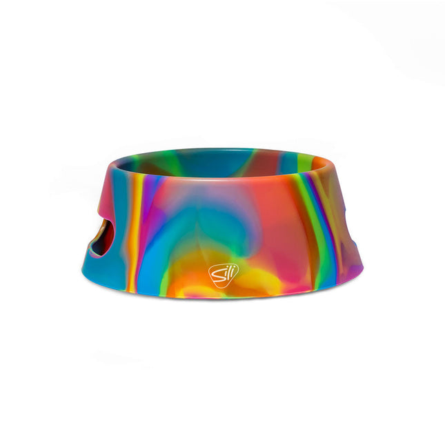 Silipint Silicone Foldable 1L Aqua-Fur Dog Bowl