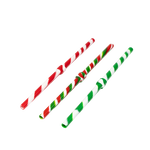 Candy Cane Collection Stopper Straw 3 Pack fits sizes 16, 22, 32 oz cups