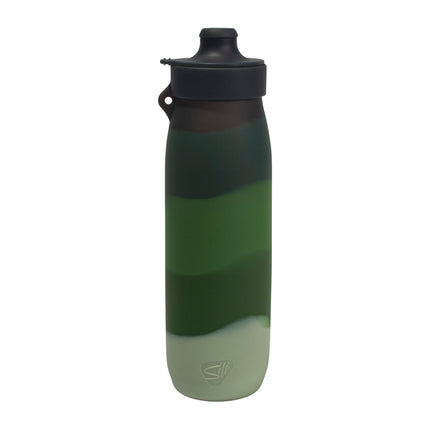 30 oz SiliH2O Water Bottle - Evergreen