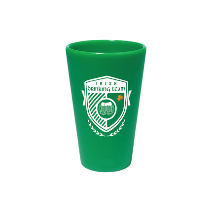 16 oz Pint Glass - Classic Green - Irish Drinking Team