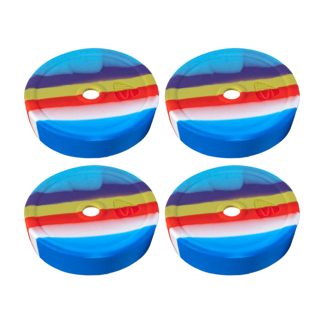 Silipint Silicone Straw Lid (16, 22 and 32 oz Cups) Pack of 4