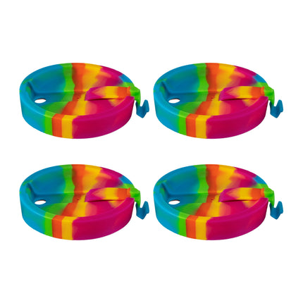 Silipint Silicone Flip Lid (16, 22, and 32 oz Cups) Pack of 4