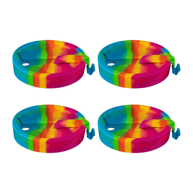 Silipint Silicone Flip Lid (16, 22, and 32 oz Cups) Pack of 4