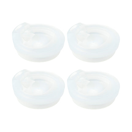 Silipint Silicone 8oz 2-in-1 Lid Pack of 4