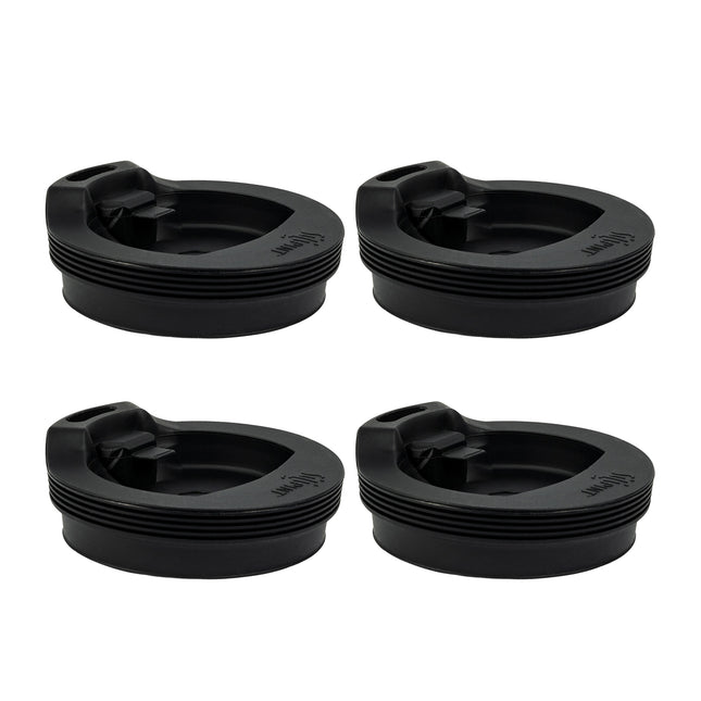 Silipint Silicone 8oz 2-in-1 Lid Pack of 4