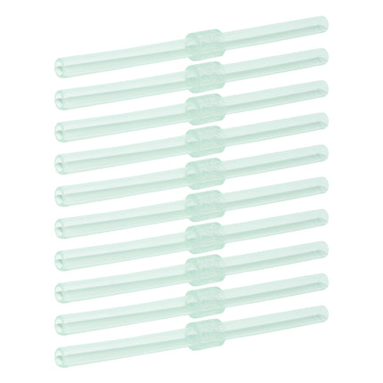 Silipint Silicone Long Stopper Straw Pack of 10