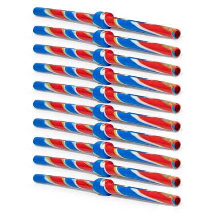 Silipint Silicone Long Stopper Straw Pack of 10
