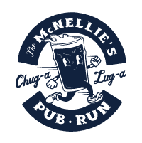 McNellie's Pub Run logo with a review saying how much people love receiving Silipint branded cups as an award!