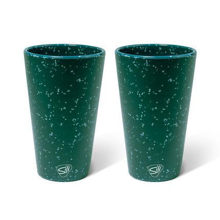 Silipint Silicone 16 oz Pint Glass Pack of 2