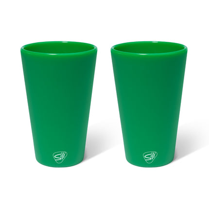 Silipint Silicone 16 oz Pint Glass Pack of 2