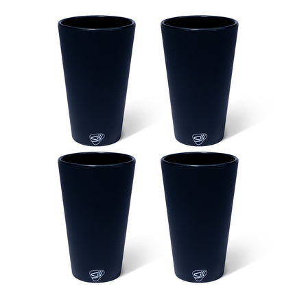 Silipint Silicone 16 oz Pint Glass Pack of 4