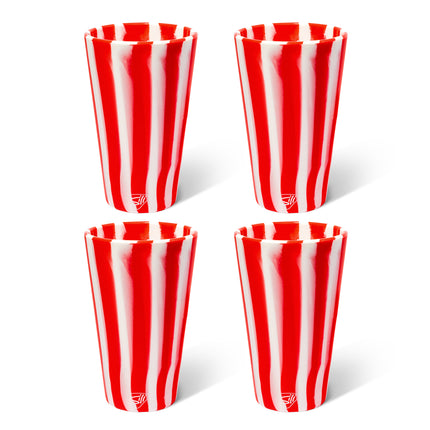 Silipint Silicone 16 oz Pint Glass Pack of 4