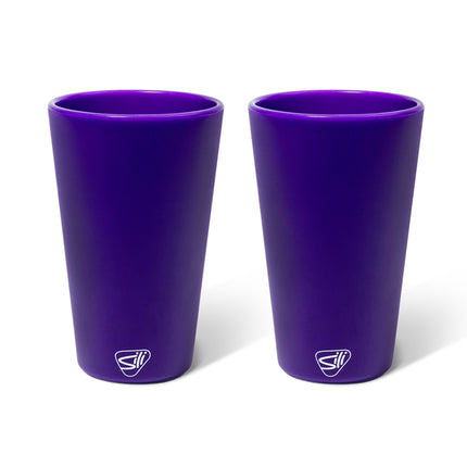 Silipint Silicone 16 oz Pint Glass Pack of 2