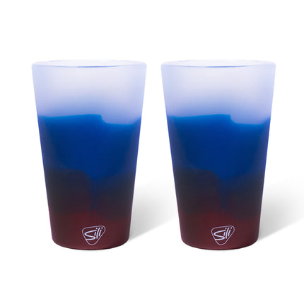 Silipint Silicone 16 oz Pint Glass Pack of 2