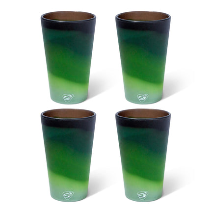 Silipint Silicone 16 oz Pint Glass Pack of 4