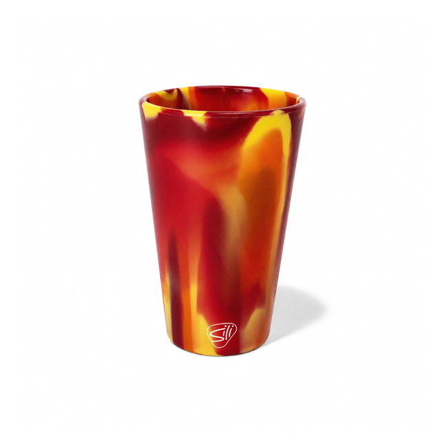 Silicone 16 oz Pint Glass