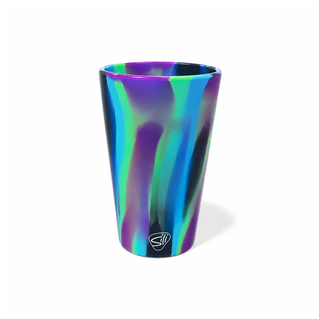 Silicone 16 oz Pint Glass