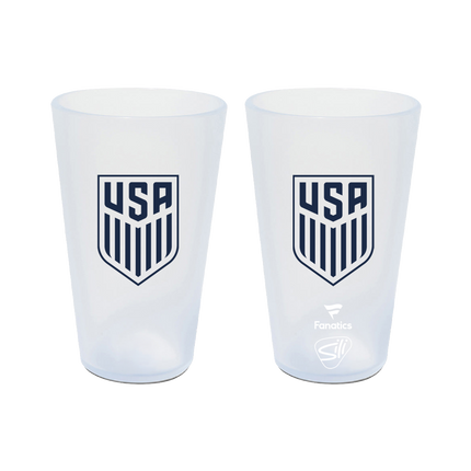 Silipint x WinCraft Officially Licensed USA Soccer- 16 oz Pint