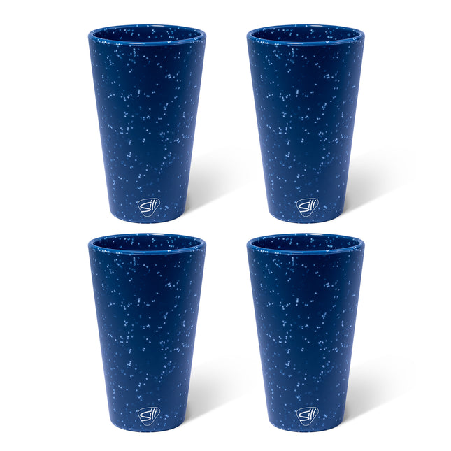 Silipint Silicone 16 oz Pint Glass Pack of 4
