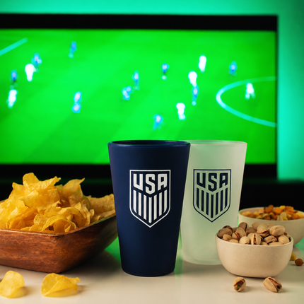 Silipint x WinCraft Officially Licensed USA Soccer- 16 oz Pint