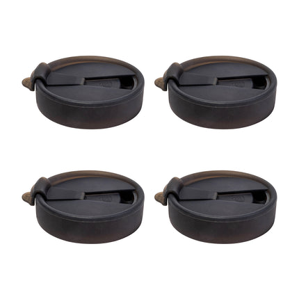 Silipint Silicone 12 oz Rocks & Wine Flip Lid Pack of 4