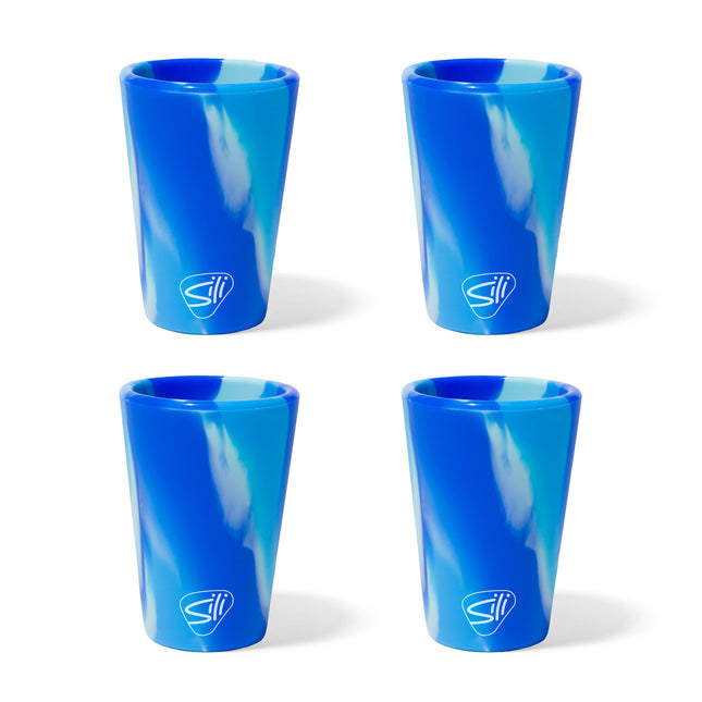 Silipint Silicone 1.5 oz Silishot Shot Glass Pack of 4