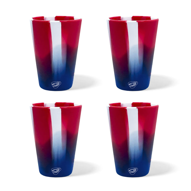 Silipint Silicone 1.5 oz Silishot Shot Glass Pack of 4
