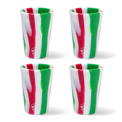Silipint Silicone 1.5 oz Silishot Shot Glass Pack of 4