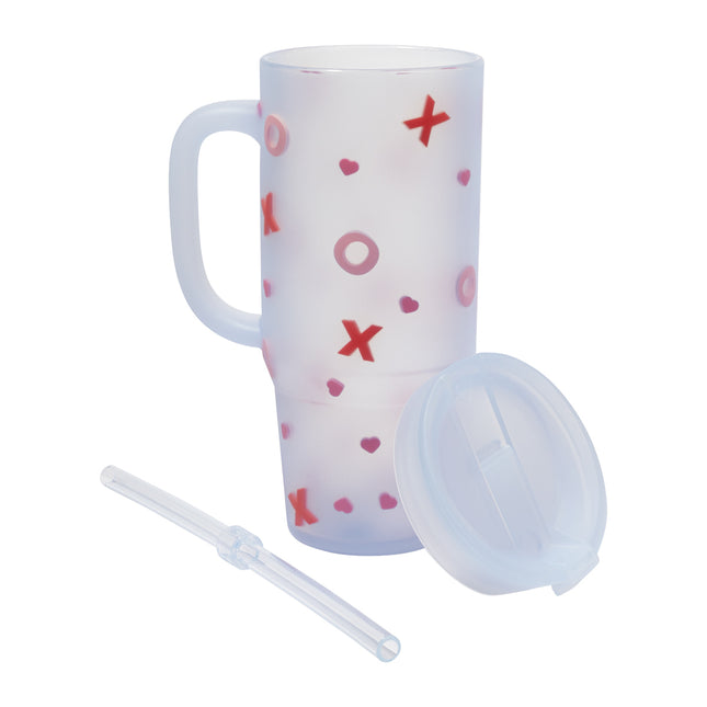 32 oz charm Humbler Lid Off - Valentines Day