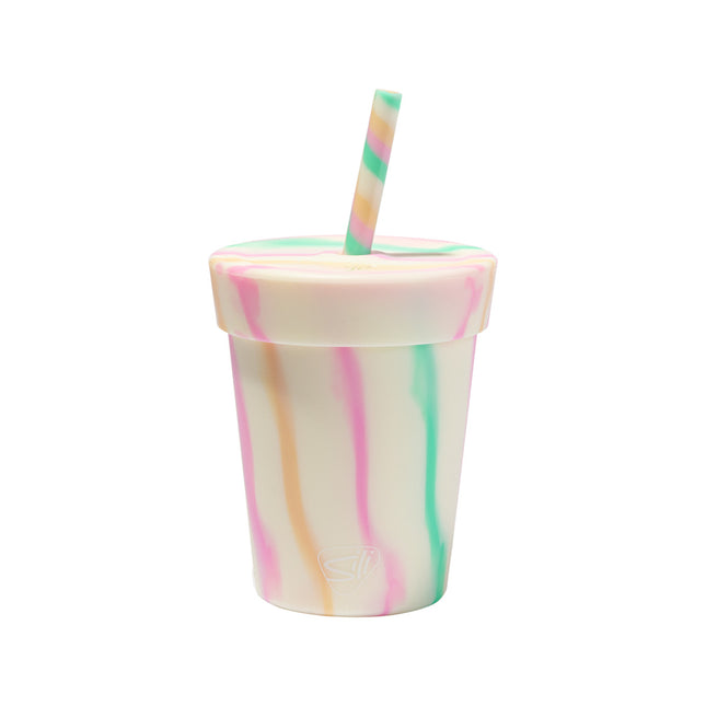 8oz Kids Straw Tumbler - Taffy Twist